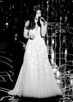 infusing:  Idina Menzel at the 86th Annual Academy Awards