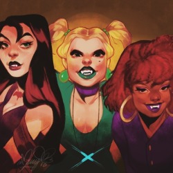 moriartea-cup:Hex Girls 🦇 #art #sketch #artistoninstagram