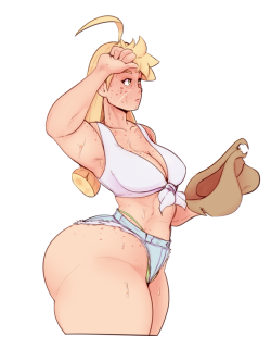 sunnysundown:hm thick apple~ ;9