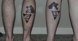 fuckyeahtattoos:  Both were done by Justin in Boise, Idaho at