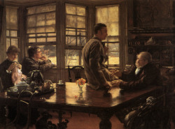 artist-tissot:  The Prodigal Son in Modern Life: The Departure,