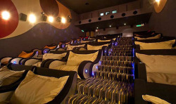 adamhowardcross:  The comfiest cinemas in the world? TGV Beanie