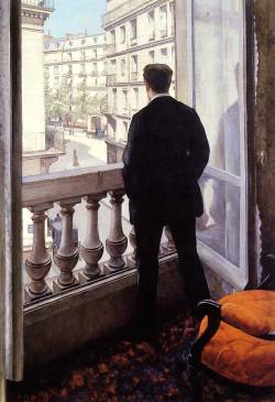 meeresstille:Gustave Caillebotte (1848-1894) 1. Man at the window,