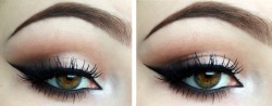 balmsaimakeup:  inspired by one pic from tumblr.eyeshadows :