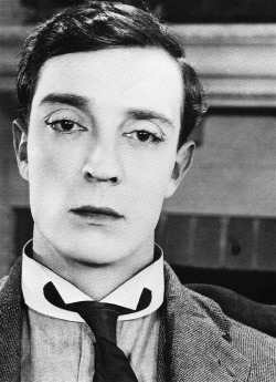 unfolding:  Buster Keaton Show me a lovelier human. 