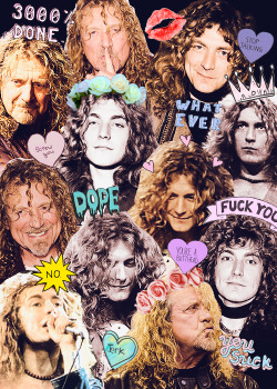 colllages:  requested: robert plant 