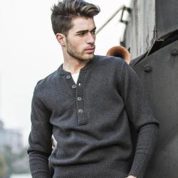 gentclothes:Henley Sweater - Get a 10% discount with code TUMBLR10!