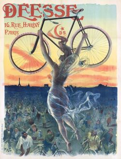 dutzervonmezzenbrau: Déesse Bicycles (1898).  poster by Jean