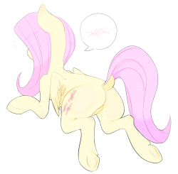 artworkjapan:  I would like to rub your butt, fluttershy.  <3~