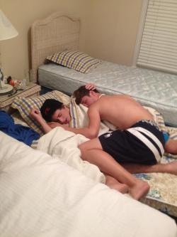 Love bro cuddles.