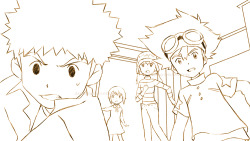 doodlebug-debz:  Digimon Adventure: Children’s War Game Teamwork