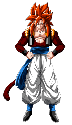 123dragonball:  super saiyan 4 Gogeta