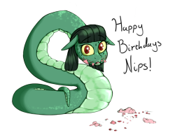 I never drew a snake before, but I tried. Hope it was a good