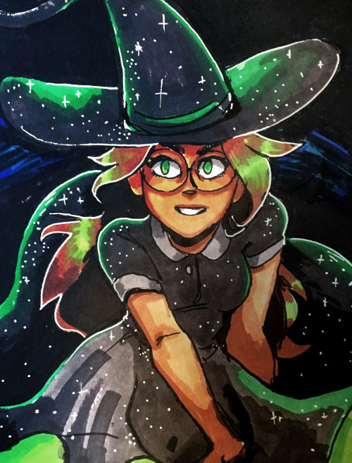 hijinxx:Tbt to this Marker Jade, which I drew at a convention