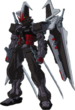the-three-seconds-warning:  MBF-P0X Gundam Astray Noir  The Gundam