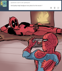 ask-spiderpool:  SM: As a freelance photographer, I take a couple