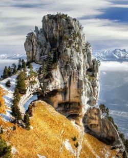bluepueblo:  Pinnacle, Chartreuse Mountains, France photo via