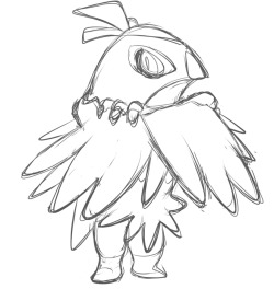 I can’t seem to come up with a good style in drawing Hawlucha