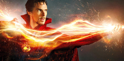 marvelheroes:  First look at Benedict Cumberbatch as Doctor Strange