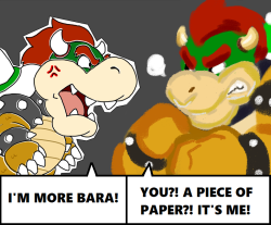 anothermeekone:  Let’s just all talk about that new Bowser