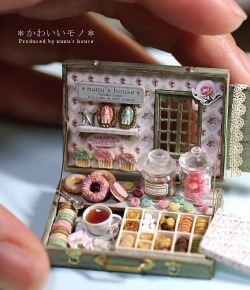 queenbean03:  mayahan:  Miniature Food Art  turbomun