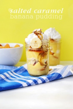 chefthisup:  Salted-Caramel Banana Pudding. Get the recipe here