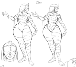 supersheela: Redesign of an old character for some Halloween