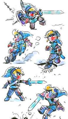 toonimated: Link! I always liked the Link to the Past design