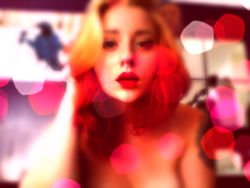 necianavine:  Necia Navine finds a crazy webcam filter app and