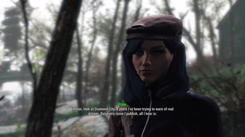 So.. While iâ€™m sick iâ€™ve been playing the shit out of Fallout 4 (ofc, yeah itâ€™s modded)Â and now im just immersed into this,Â made my character too hothalp
