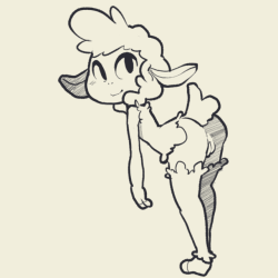 itsunknownanon:Late night sheepy, cause im super sleepy c: