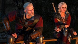 darkelfslair:  amayanocturna: Father and Daughter matching outfits!