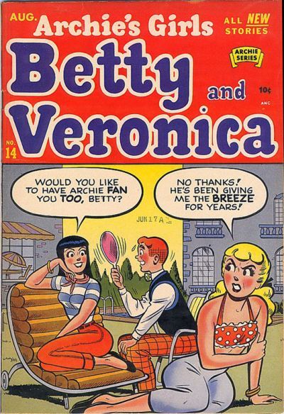 pulpsandcomics2:  Archie’s Girls Betty and Veronica #14  