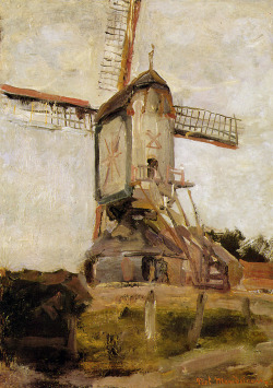 artist-mondrian:  Mill of Heeswijk Sun, 1904, Piet Mondrianhttps://www.wikiart.org/en/piet-mondrian/mill-of-heeswijk-sun
