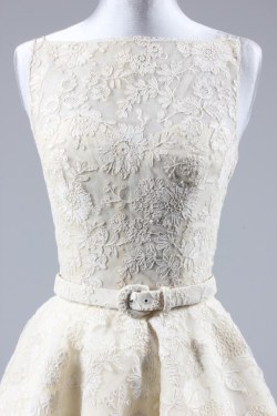 fashionsfromhistory: Up Close: Dress worn by Audrey Hepburn in