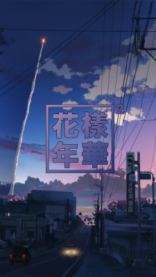 qtaepai:  BTS x 5 Centimeters per Second WallpapersPlease like