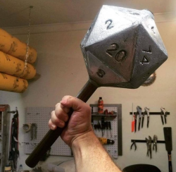 theabsolutedykery:  doctorslippery: Hammer of Probability  This