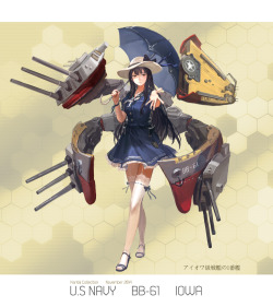 senkanmutsu:  アイオワ級戦艦1番艦 | November☆※Permission