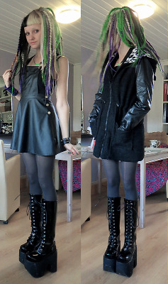 psychara:  Today’s Academy outfit :3 Plus new jacket!  Finally