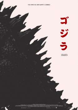 thepostermovement:  Godzilla by Arden Avett