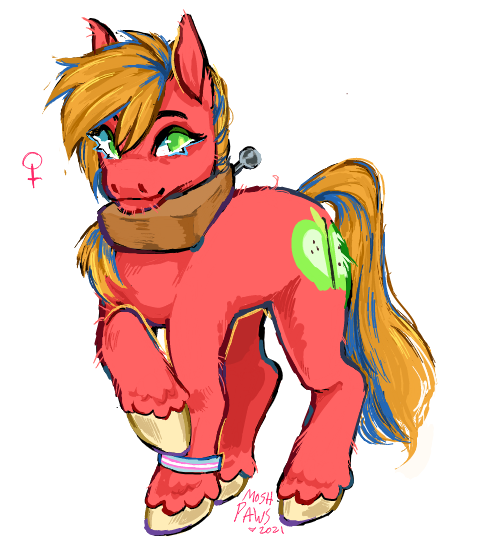 ponydoodles:(Guest art by @moshpaws !!)