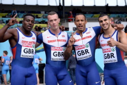 lycladuk:  maleathleteirthdaysuits:  Great Britain 4x100m Relay