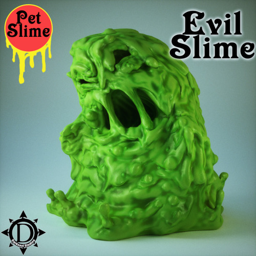 Pet Slime: Evil Slime Deep in the Dungeons of fantasy land you are on your way to save the fairy princess when suddenly an Evil Slime appears. Do you run? No? The evil oozing slime mass moves towards you… What do you do?! Evil Slime is a rigged