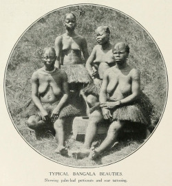 Congolese women, from Women of All Nations: A Record of Their Characteristics, Habits, Manners, Customs, and Influence, 1908. Via Internet Archive.