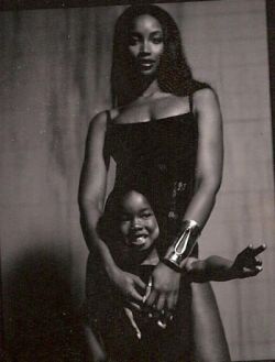 beverlypeelefanclub: Beverly Peele & her daughter, Cairo