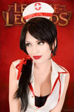 hotcosplaychicks:  League of Legends - Nurse Akali by Bloody—BCheck