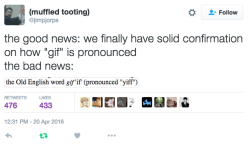 fudge-the-otter:  crimosito:  allthingslinguistic:  Good news!