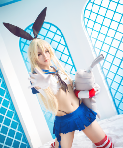 scandalousgaijin:  Shimakaze (battle damaged ver.) - 百合魔女