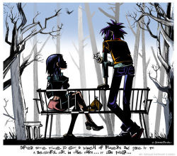 Comic - Gorillaz Fan Art (18879411) - Fanpop on @weheartit.com