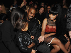 lovekardashian: Kim Kardashian, Kanye West, North West, and Nicki